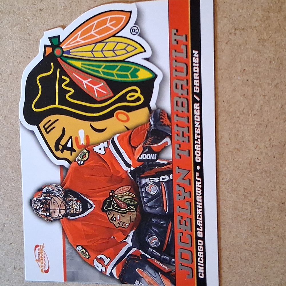 Jocelyn Thibault Canadiens/Chicago Blackhawks Assorted NHL Hockey Cards Set